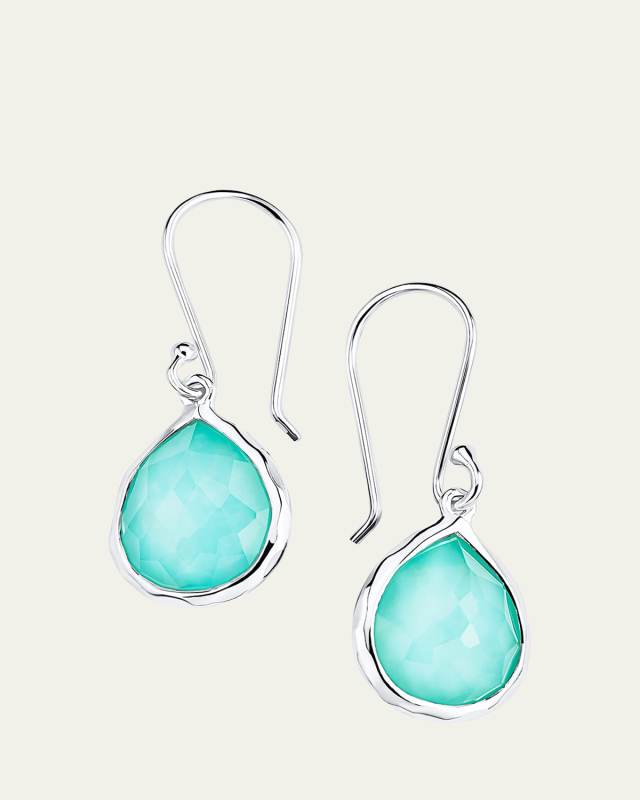 Mini Teardrop Earrings in Sterling Silver